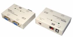 Cables Direct KVM-VGAXT prolongateur réseau Émetteur et récepteur réseau 