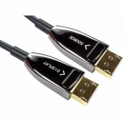 Cables Direct NLDP-AOC020 câble DisplayPort 20 m Noir 