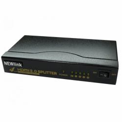 Cables Direct NLHDSP204-HD2 répartiteur vidéo HDMI 4x HDMI 