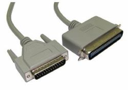 Cables Direct SS-002 câble SCSI Blanc Externe 2 m Centronics C50 DB25 