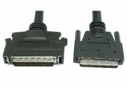 Cables Direct 1m, HP DB50 M/U2CN68 M câble SCSI Noir Externe DB50/HPM 68-p 