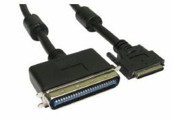 Cables Direct 2m, CN50 M/U2CN68 M, SCSI-5 câble SCSI Noir Externe Centronics C50 68-p 