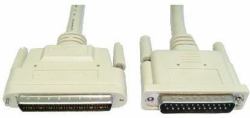 Cables Direct 1m HP68/D25 M/M câble SCSI Beige Externe DB68/HP DB25 