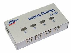 Cables Direct USB-024 commutateur pour imprimantes Avec fil 