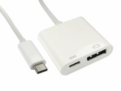 Cables Direct USB3C-DPCAB-WPD adaptateur graphique USB 3840 x 2160 pixels Blanc 