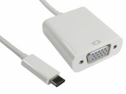 Cables Direct USB3C-VGACAB adaptateur graphique USB 2048 x 1152 pixels Blanc 