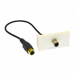 Cables Direct ZZ-MOD-1RCAK Module Keystone 