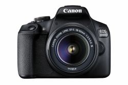 Canon EOS 2000D BK 18-55 IS + SB130 +16GB EU26 Kit d'appareil-photo SLR 24,1 MP CMOS 6000 x 4000 pixels Noir 