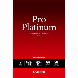 Canon Papier photo professionnel Platinum A4 PT-101 - 20 feuilles 