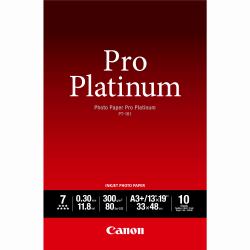 Canon Papier photo professionnel Platinum A3 Plus PT-101 - 10 feuilles 