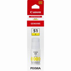 Canon GI-51Y, haut rendement, bouteille d'encre, jaune 