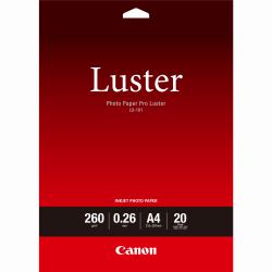 Canon Papier Photo Professionnel Lustré LU-101 A4 - 20 feuilles 