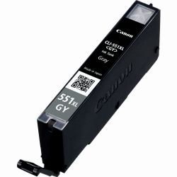 Canon Cartouche d'encre grise à haut rendement CLI-551XL 