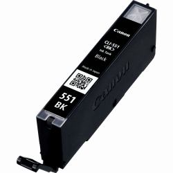 Canon Cartouche d'encre noire CLI-551BK 