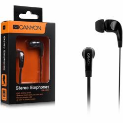 Canyon CNE-CEP2B casque Casques Avec fil Ecouteurs Musique Noir 