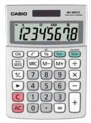 Casio MS-88ECO calculatrice Bureau Calculatrice à écran 