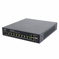 Chief Luxul SW-505-8P-F-E commutateur réseau Géré L2/L3 Gigabit Ethernet [10/100/1000] Connexion Ethernet, supportant l'alimentation via ce port [PoE] Noir 