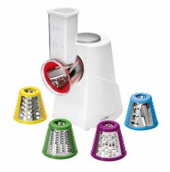 Clatronic ME 3604 Râpe électrique et spiraliseur Blanc 