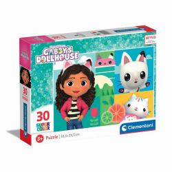 Clementoni Supercolor 30 pièces - Gabby's Dollhouse 