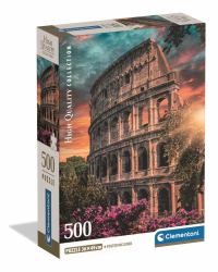 Clementoni Puzzle 500 pièces - Flavian Amphitheatre 