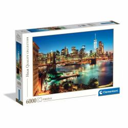 Clementoni High Quality Collection 6000 pièces - Brooklyn Bridge Lights 