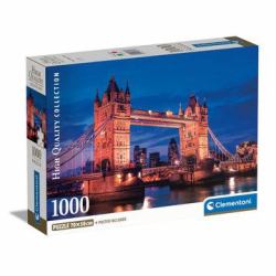 Clementoni Compact 1000 pièces - Tower Bridge at Night 