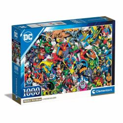 Clementoni Compact 1000 pièces - Impossible Justice League 