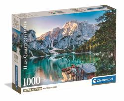 Clementoni Puzzle 1000 pièces - Emerald Lake Braies 