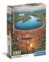 Clementoni Compact 1000 pièces - Bibliodame 