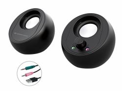 Conceptronic BJORN01B haut-parleur 2-voies Noir Avec fil &sans fil 10 W 