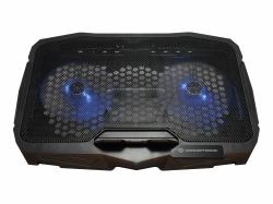 Conceptronic THANA07B système de refroidissement pour ordinateurs portables 43,2 cm [17"] Noir 