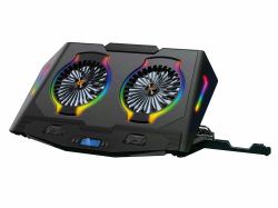 Conceptronic THYIA02B système de refroidissement pour ordinateurs portables 43,2 cm [17"] Noir 