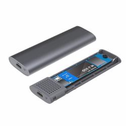 CoreParts MSUB3304 Boîtier de disques de stockage Boîtier disque dur/SSD Noir 