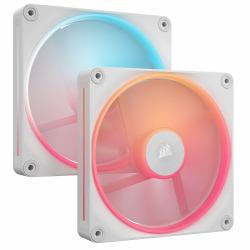 Corsair iCUE LINK LX140-R RGB Boitier PC Ventilateur 14 cm Blanc 2 pièce[s] 