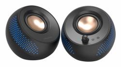 Creative Labs Pebble X Plage complète Noir Avec fil 15 W 