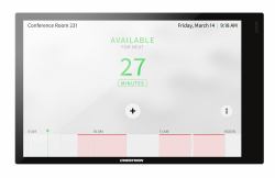 Crestron TSS-770-B-S Panneau de commande tactile 17,8 cm [7"] 1280 x 800 pixels 