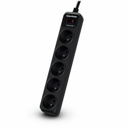 CyberPower Tracer III B0520SC0-FR protection surtension Noir 5 sortie[s] CA 200 - 250 V 1,8 m 