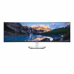 DELL UltraSharp U4924DW écran plat de PC 124,5 cm [49"] 5120 x 1440 pixels 5K Ultra HD LCD Noir, Argent 