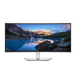 DELL UltraSharp U3425WE écran plat de PC 86,7 cm [34.1"] 3440 x 1440 pixels Wide Quad HD LCD Noir, Argent 