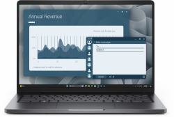 DELL Pro 14 PC14255 AMD Ryzen™ 5 PRO 230 Ordinateur portable 35,6 cm [14"] Full HD+ 16 Go DDR5-SDRAM 512 Go SSD Wi-Fi 6E [802.11ax] Windows 11 Pro Anglais britannique Noir  - Version UK