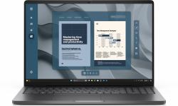 DELL Pro 16 PC16255 AMD Ryzen™ 5 215 Ordinateur portable 40,6 cm [16"] Full HD+ 16 Go DDR5-SDRAM 512 Go SSD Wi-Fi 6E [802.11ax] Windows 11 Pro Allemand Noir  - Version Allemande