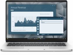 DELL Pro 14 PC14255 Copilot+ PC AMD Ryzen AI 7 350 Ordinateur portable 35,6 cm [14"] Full HD+ 16 Go DDR5-SDRAM 1 To SSD Wi-Fi 6E [802.11ax] Windows 11 Pro Allemand Platine  - Version Allemande