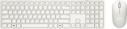 DELL Pro 5 KM526 clavier Souris incluse maison/bureau RF sans fil QWERTY US International Blanc  - Version Allemande