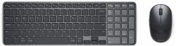 DELL Pro 7 KM746 clavier Souris incluse Universel RF sans fil + Bluetooth QWERTY US International Graphite  - Version Allemande