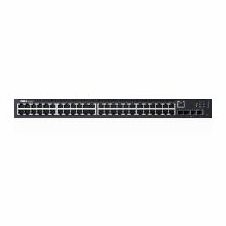 DELL N1548P commutateur réseau Géré L2/L3 Gigabit Ethernet [10/100/1000] Connexion Ethernet, supportant l'alimentation via ce port [PoE] 1U Noir 