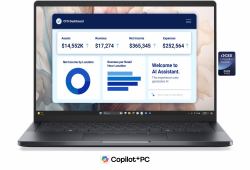 DELL Pro 14 Premium PA14250 Copilot+ PC Intel Core Ultra 5 236V Ordinateur portable 35,6 cm [14"] Full HD+ 16 Go LPDDR5x-SDRAM 512 Go SSD Wi-Fi 7 [802.11be] Windows 11 Pro Allemand Gris  - Version Allemande