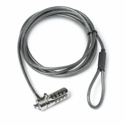 Dicota D30885 câble antivol Noir, Acier inoxydable 2 m 