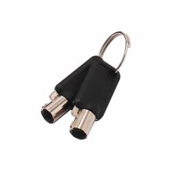Dicota D31832 accessoire de câble de verrouillage Clé Noir, Argent 1 pièce[s] 