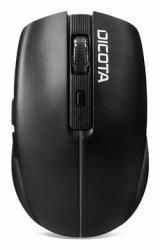 DICOTA D32044B souris Maison Ambidextre RF Wireless + Bluetooth + USB Type-A Optique 1600 DPI 