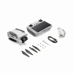 DJI Mini 3 [RC] 4 rotors Mini-drône 48 MP 3840 x 2160 pixels 2453 mAh Gris, Blanc 